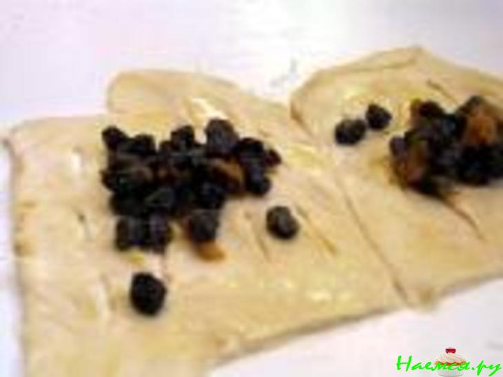 Выпечка к чаю с цитрусом и смородиной