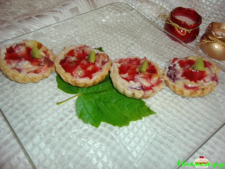 Пирожные "Фруктовый микс" Пирожные "Фруктовый микс"