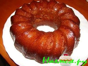 Кекс "Воздушный" (на сгущённом молоке и крахмале)