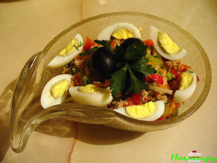 Салат "Зимний вечер"  