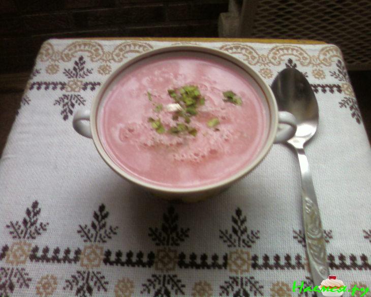 Польский борщ с ушками