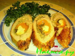 Рулет из индейки