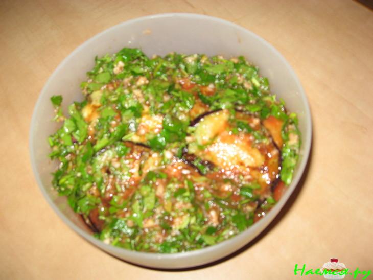 Баклажаны в томатном соусе