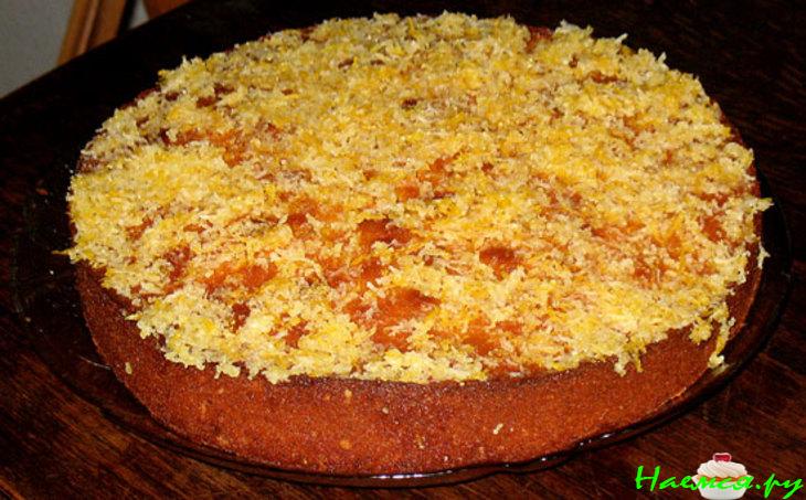 Миндально-манный пирог (Halvas)