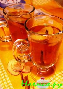 Яблочный пунш с бренди Яблочный пунш с бренди