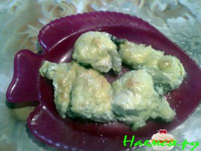 Курица в чесночно-сливочном соусе