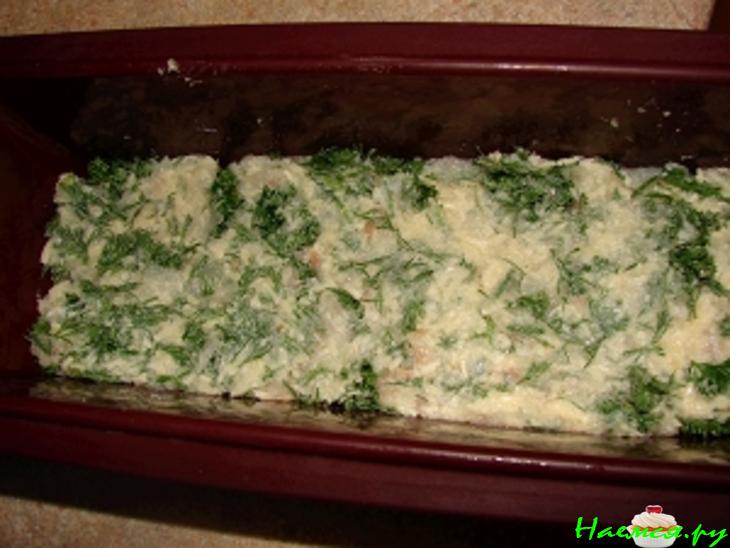 Рыбная запеканка (филе трески)