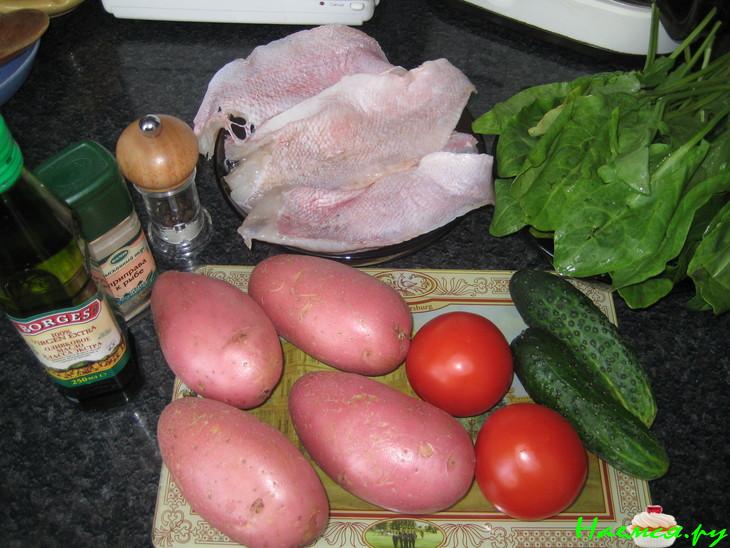 Морской окунь под шубой