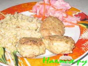 Рыбные котлеты из консервы Рыбные котлеты из консервы