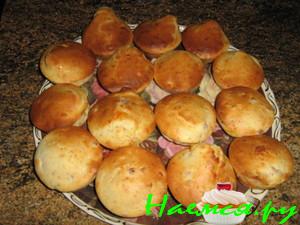 Маффины с ветчиной и сыром
