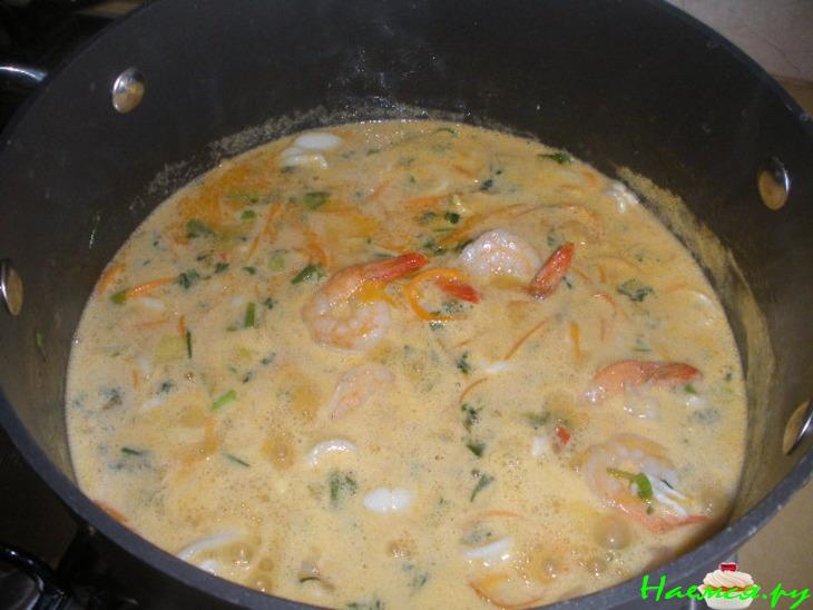 Карри из морепродуктов от бедных тайских рыбаков