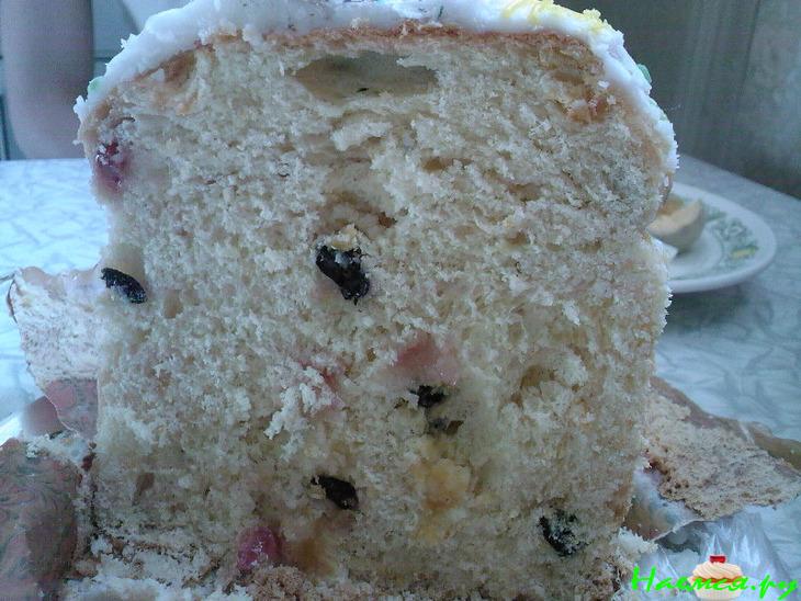 Кулич на сухом молоке