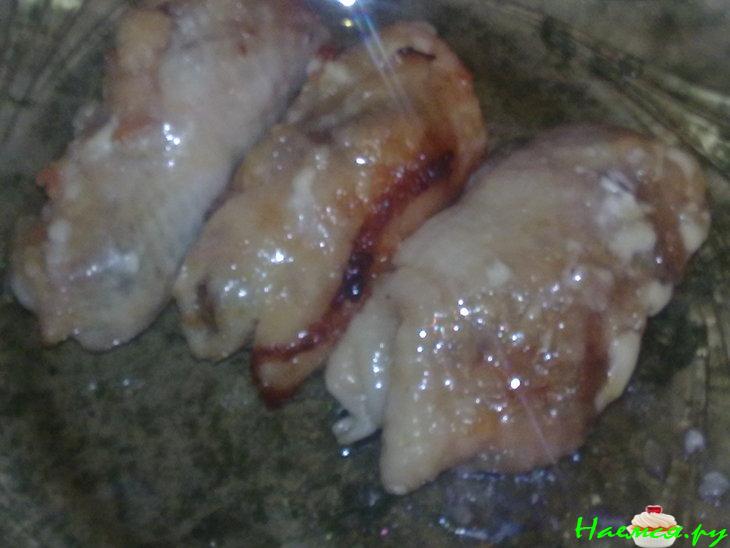 Куриные шкурочки с начинкой