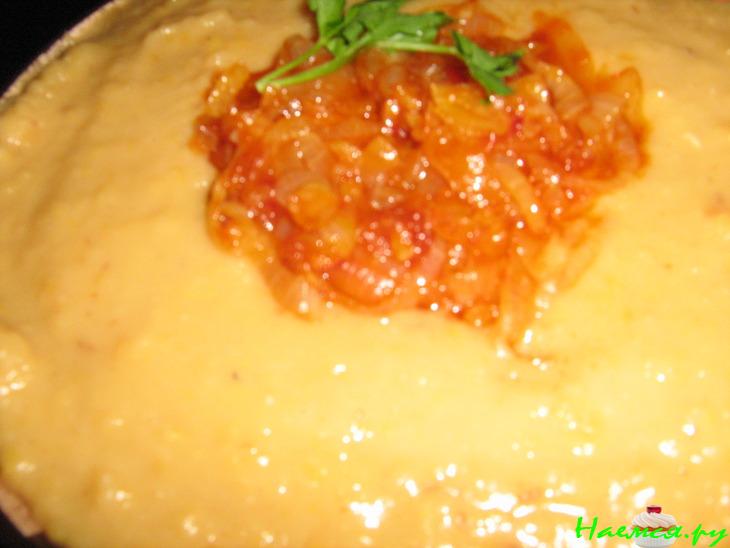 Гороховое пюре на сливках (Сытный гарнир)