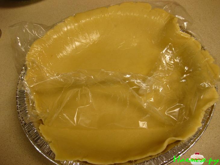 Песочный пирог со сливами "Неженка"