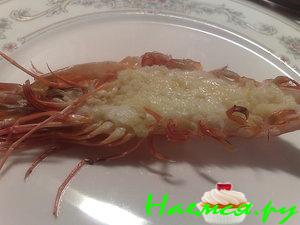 Запеченные креветки