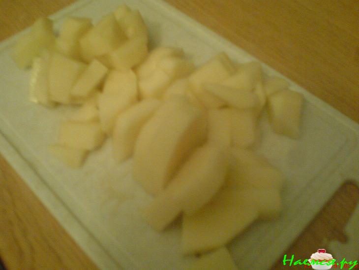 Суп с картофелем и стручковой фасолью