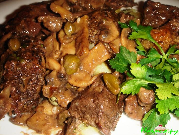 Дичь в вине