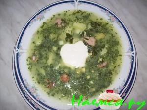 Суп зелёный со шпинатом в любое время года!