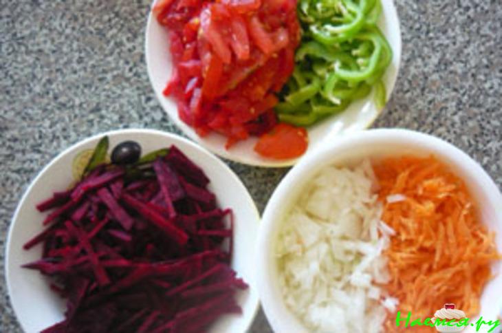 Борщ без мяса из-под города Хмельницкий