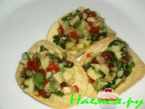 Гуакамоле на чипсах