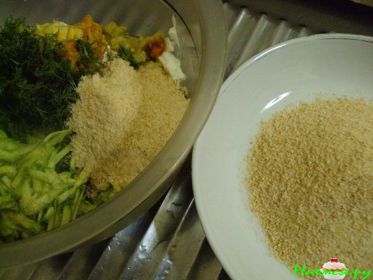 Биточки с кабачками