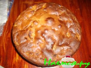 Пирог яблочный на кефире Пирог яблочный на кефире