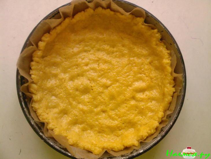 Итальянский пирог с безе и лимонным кремом