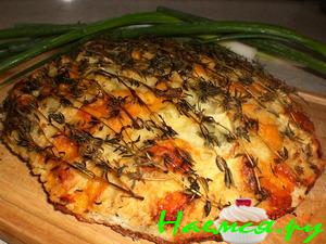 Картофельная краюшка с тимьяном и сыром