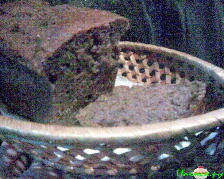 Ржаные кирпичики с отрубями и орехами