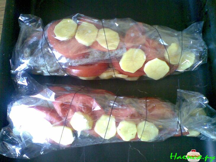 Рыбка в рукаве