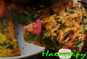 Пирог с брокколи
