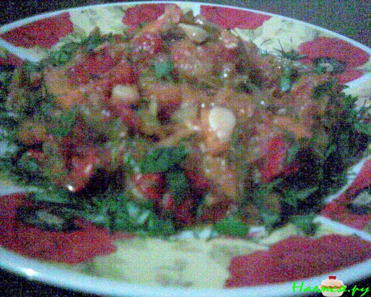 Рагу со спаржевой фасолью