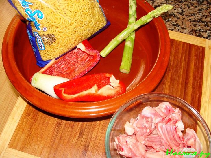 Кролик с пастой