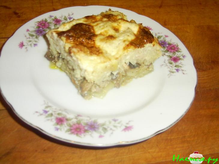 Запеканка из цветной и белокачанной капусты