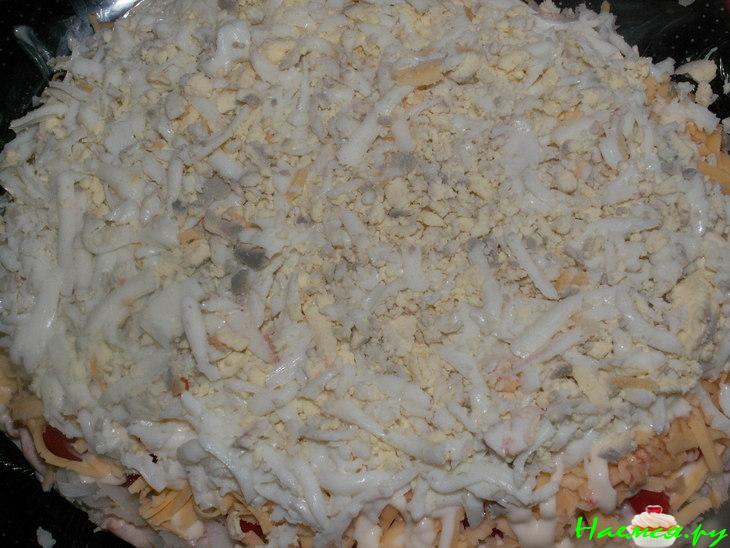 Салат "Розовый фламинго"