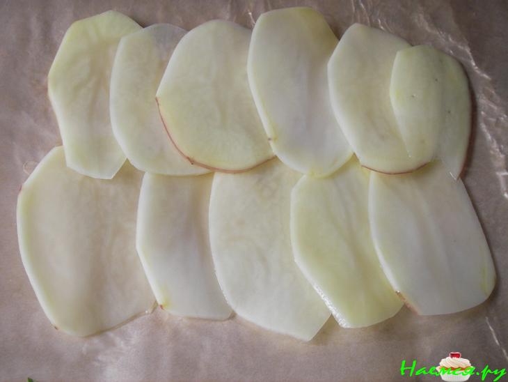 Картофельные рулеты с морским окунем Картофельные рулеты с морским окунем