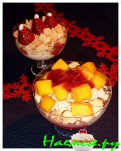 Фруктово-ягодный фул с маскарпоне Фруктово-ягодный фул с маскарпоне