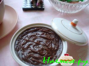 Шоколадная паста к чаю