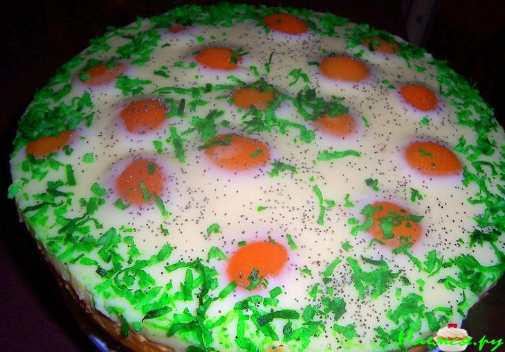 Торт 'Глазунья'