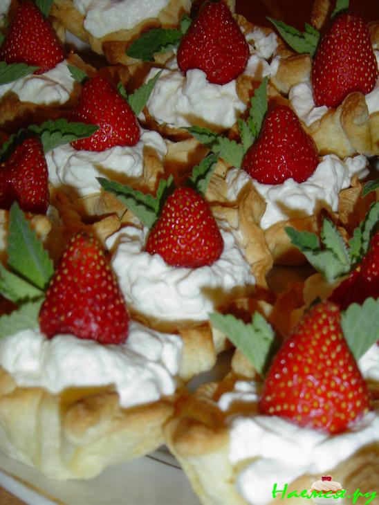 Корзиночки с клубникой