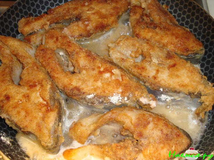 Жаренная горбуша