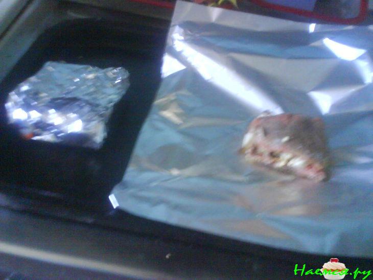 Фаршированная красная рыба