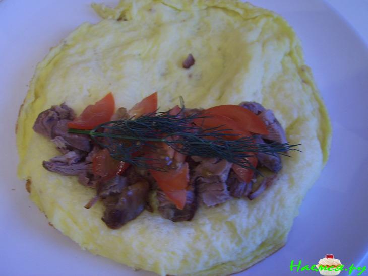 Омлет "Сon agnello"