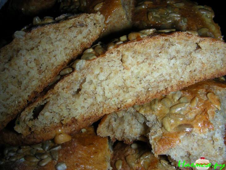 Овсяные булочки с семечками