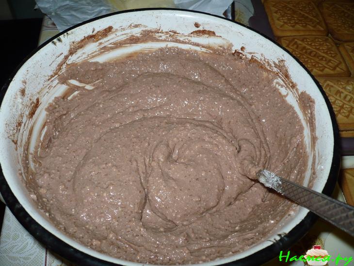 Торт печеньковый