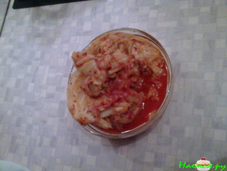 Корейский суп "Кимчхи Хедянкуг"