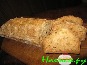 Хлеб на кефире, без дрожжей Хлеб на кефире, без дрожжей