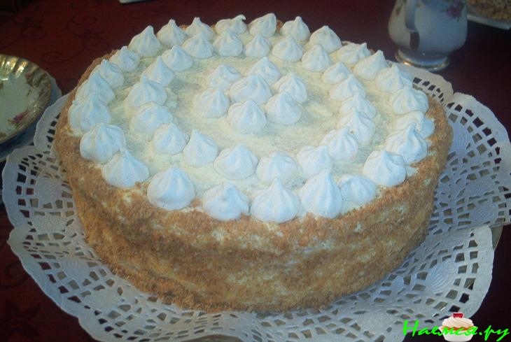 Торт бисквитный "Лимонный аромат"