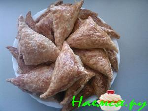 Самса из слоённого теста Самса из слоённого теста